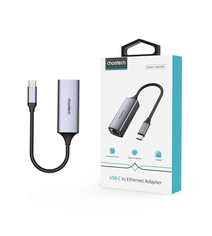 USB‑C to 2.5 Gbps Ethernet Adapter – Compact RJ45 Hub