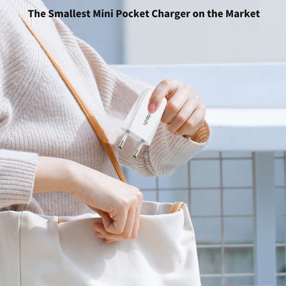 20W PD Wall Charger – Ultra-Slim USB-C for Phones/Tablets