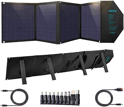 80W Foldable Solar Charger – Portable Panel for Outdoor Use
