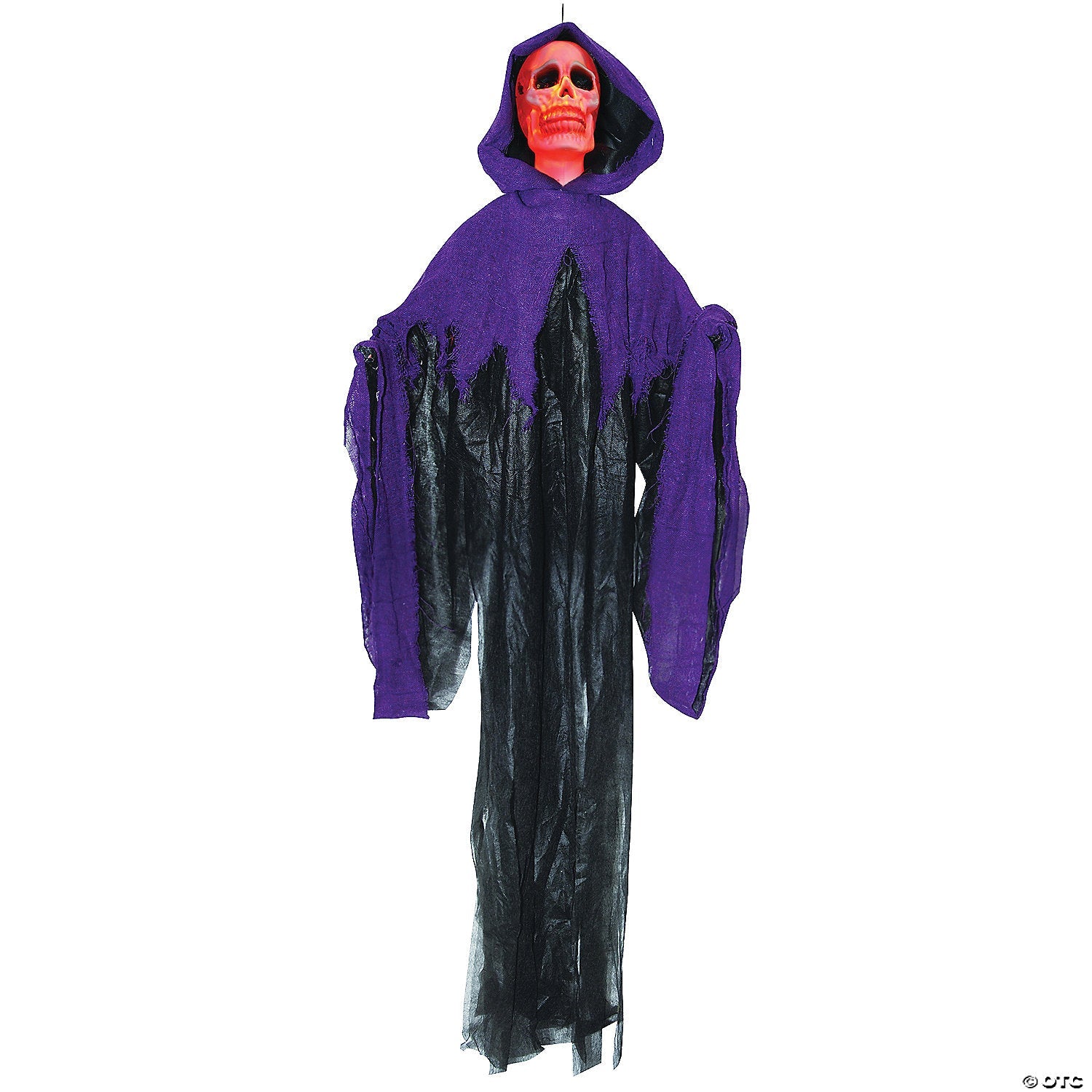 5 Ft. Fire And Ice Hanging Reaper Halloween Decoration