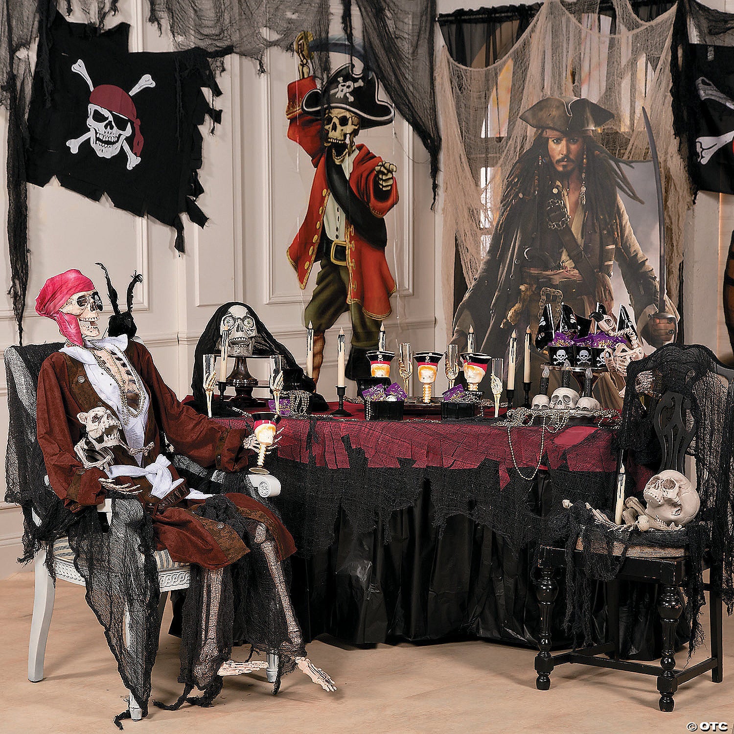 5 Ft. Life-Size Posable Plastic Skeleton Halloween Decoration