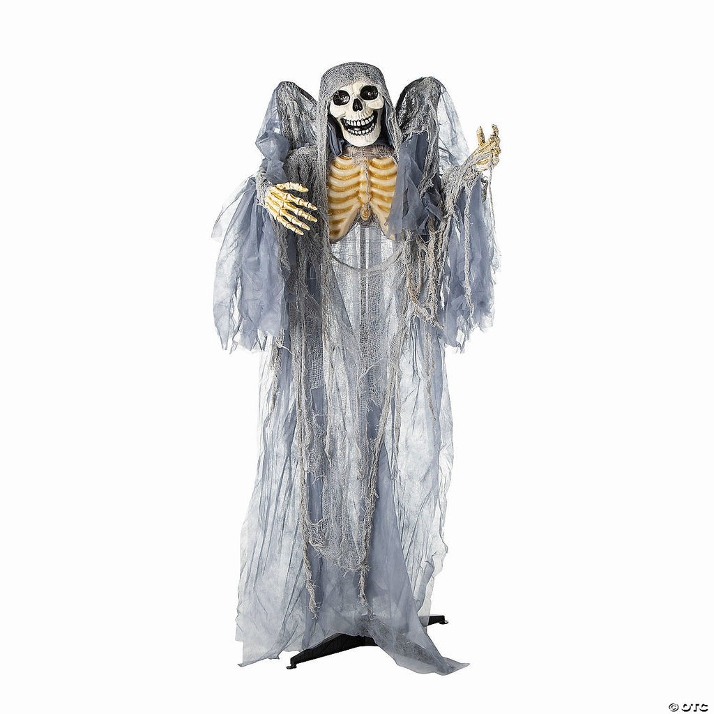5 Ft. Standing Winged Reaper Animated Prop
