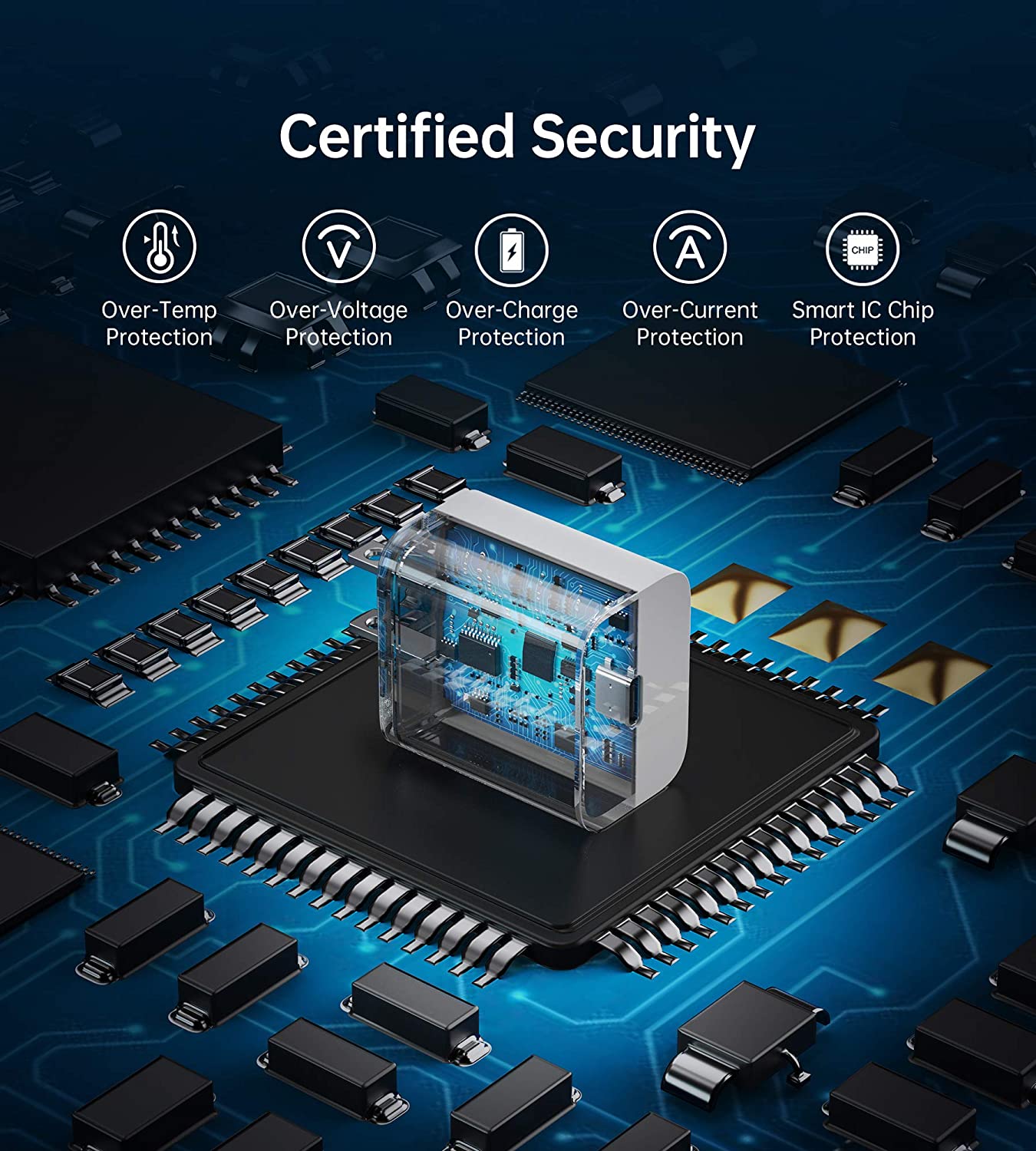 [2-Pack] 20W USB-C PD Wall Charger – for iPhone 13/12