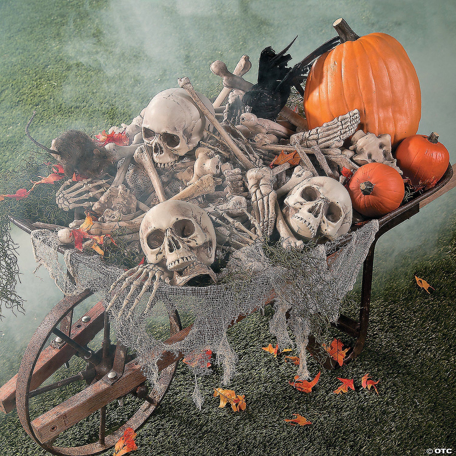 6" - 12" Bag of Human Bones Plastic Halloween Decoration - 28 Pc.