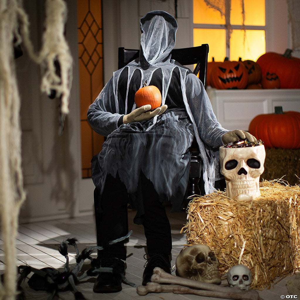 6 Ft. Life-Sized White Dummy with Hands Halloween Decoration
