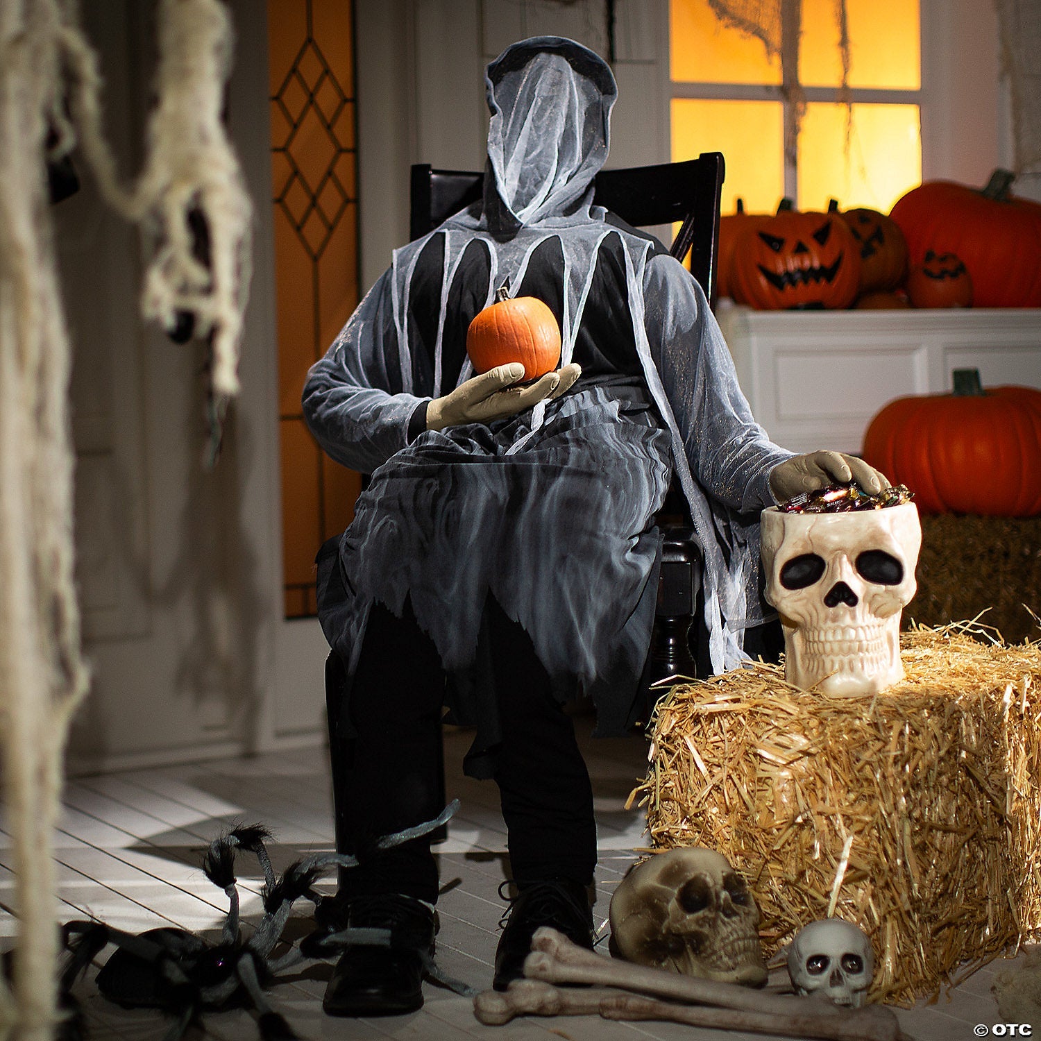 6 Ft. Life-Sized White Dummy with Hands Halloween Decoration