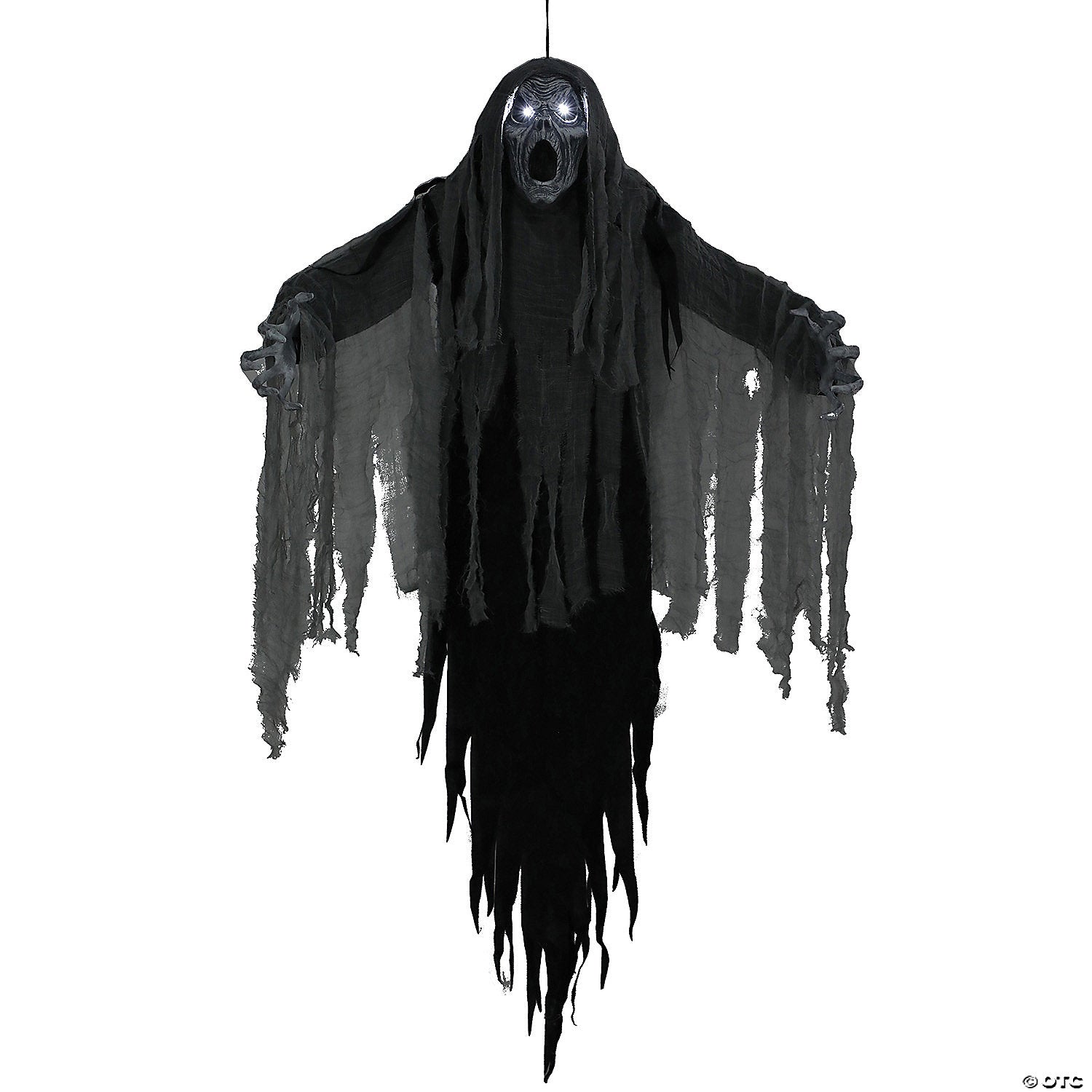 60" x 52" Ghostly Howling Phantom Hanging Halloween Decoration