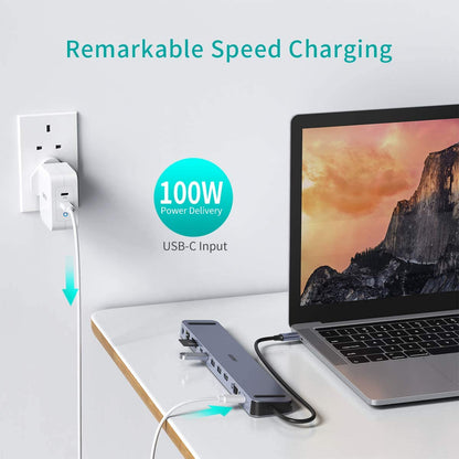 11-in-1 USB-C Docking Station – for MacBook Pro Expansion