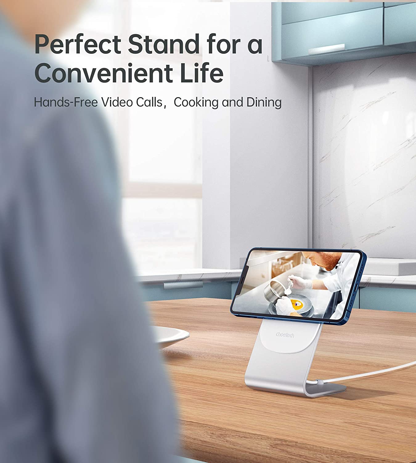 Phone Stand for Mag-Safe Charger – Stable & Adjustable