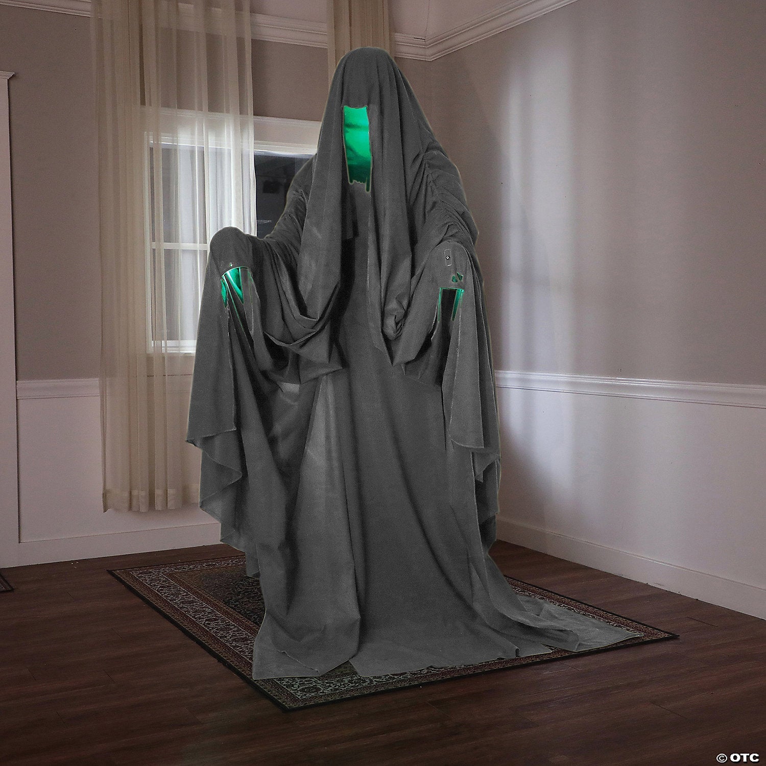 72" Hooded Phantom Animated Prop