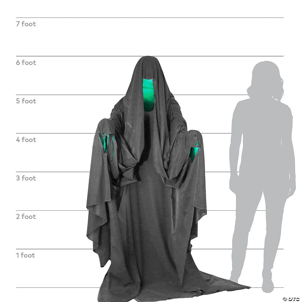 72" Hooded Phantom Animated Prop