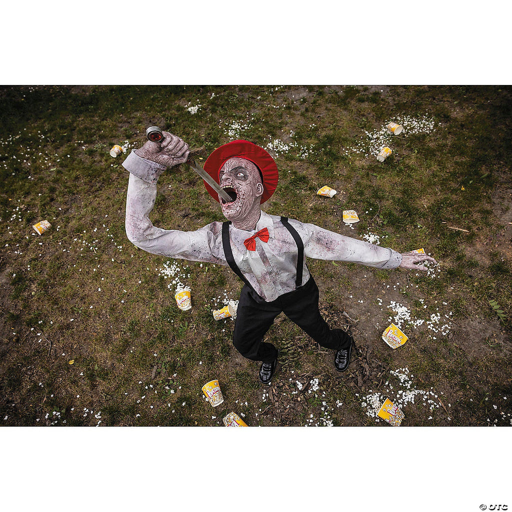 72" Sword Swallower Animated Halloween Prop