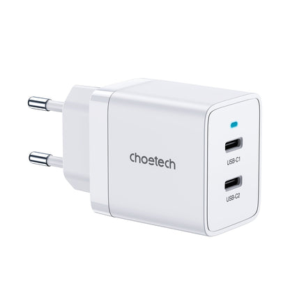40W Dual USB‑C PD Wall Charger – Fast Charge Adapter