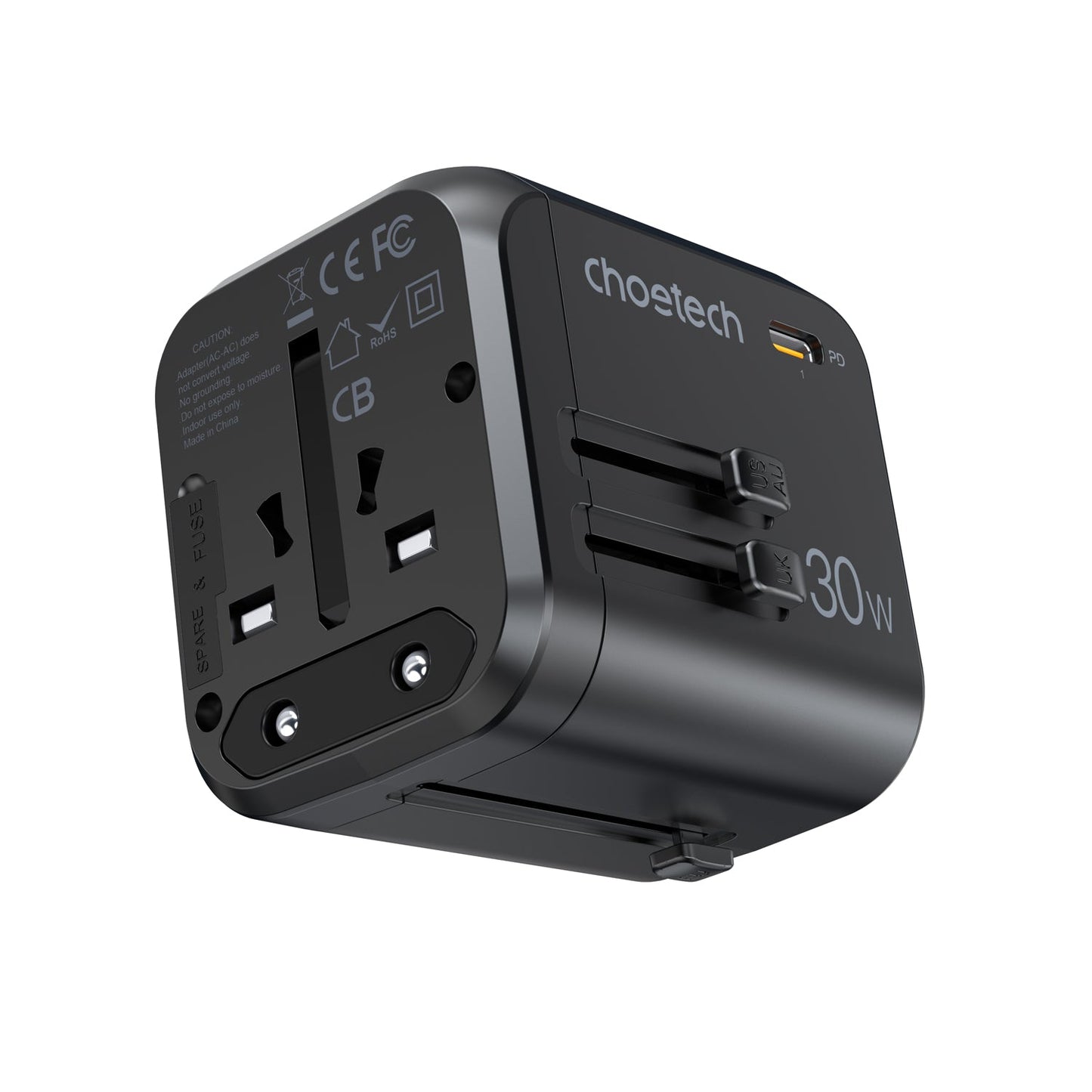 30W PD Travel Charger – Compact USB-C Wall Adapter