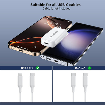 20W PD Wall Charger – Ultra-Slim USB-C for Phones/Tablets