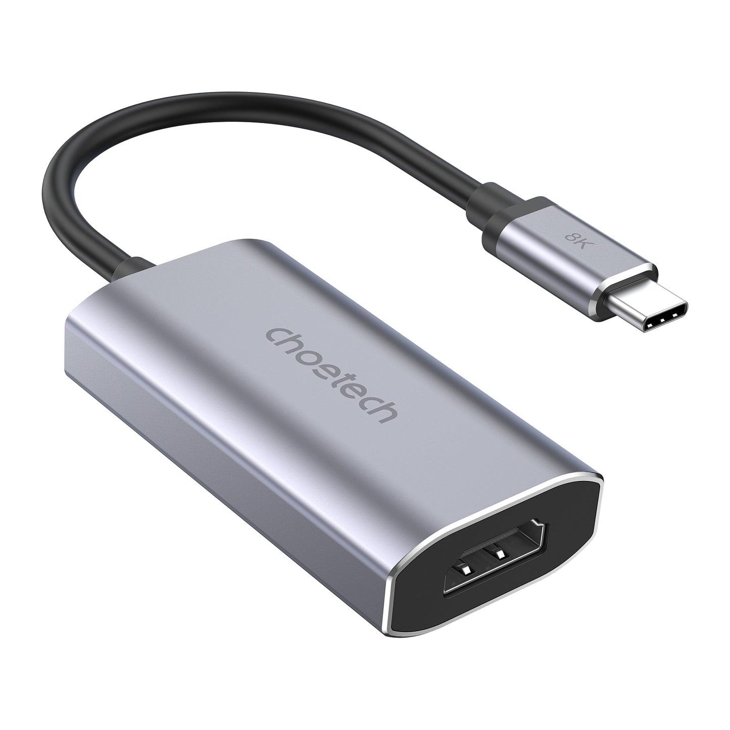 USB-C to HDMI Adapter – 8K@60Hz Output, Compact Female Port