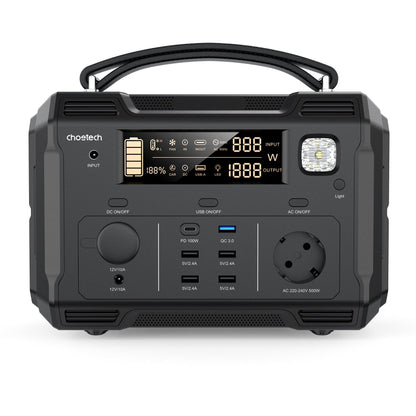 500W Portable Power Station – Outdoor Backup Battery