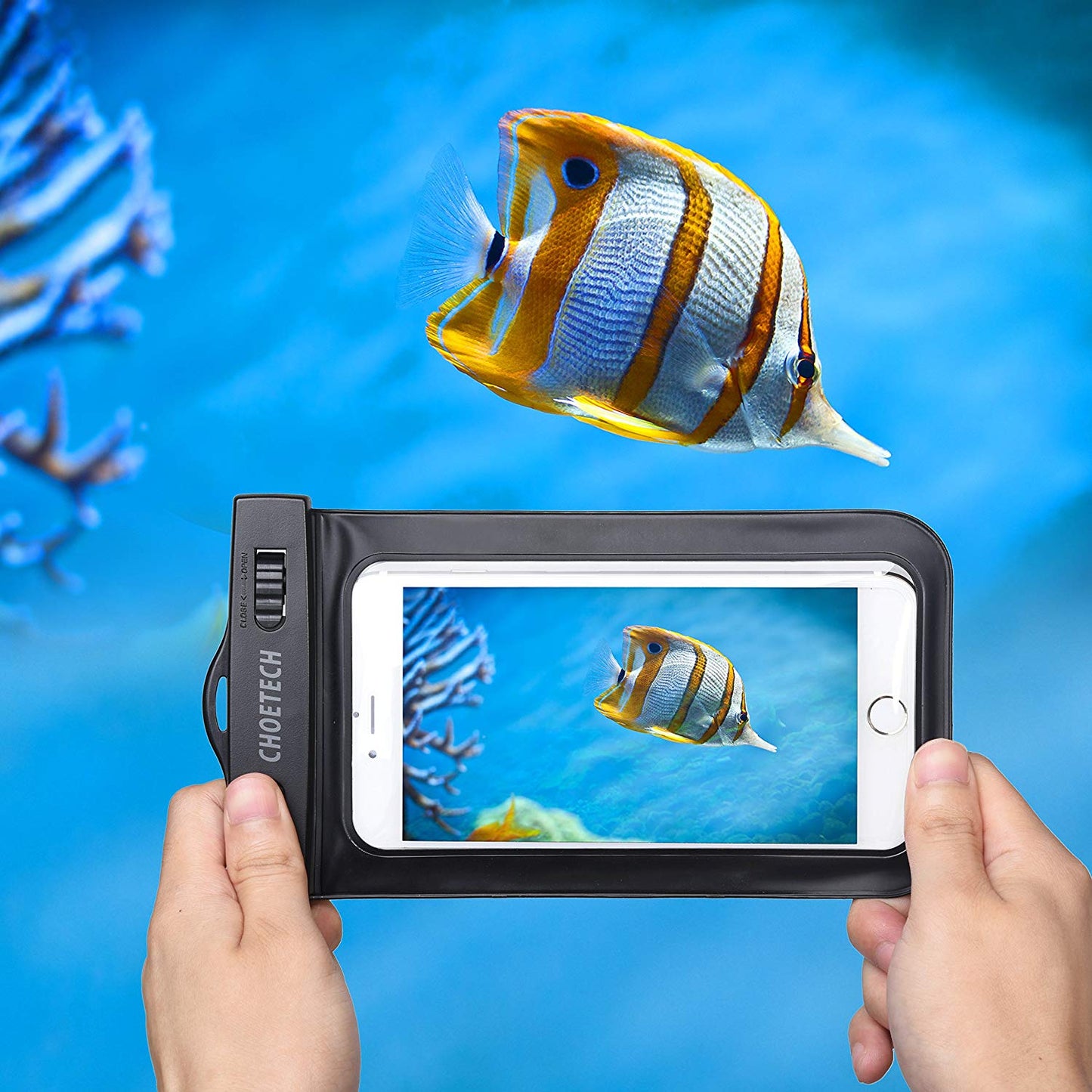 2-Pack Waterproof Phone Pouch – Universal Full Protection