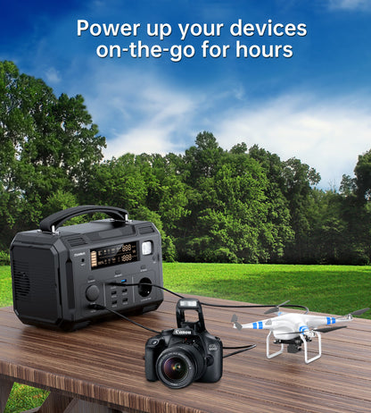 500W Portable Power Station – Outdoor Backup Battery