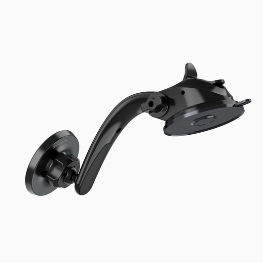 Magnetic Car Mount – Suction Cup Base, 360° Rotation