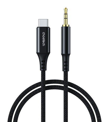 USB-C to 3.5mm Audio Cable – Headphone Adapter for Devices