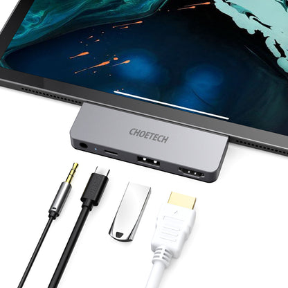 4-in-1 USB-C to HDMI Adapter – Multiport Display Expansion