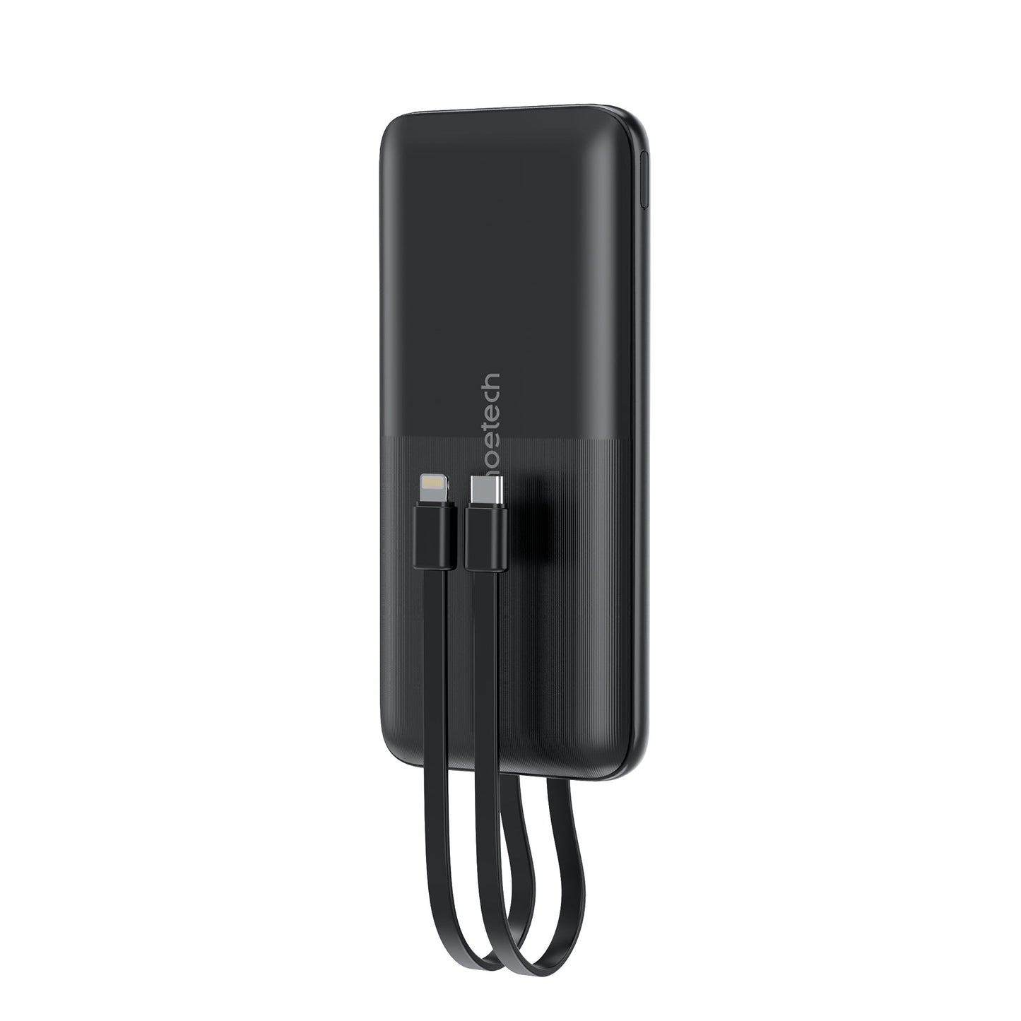 10000mAh Power Bank – 22.5W, C&L Cables, Slim, for iPhone/USB-C