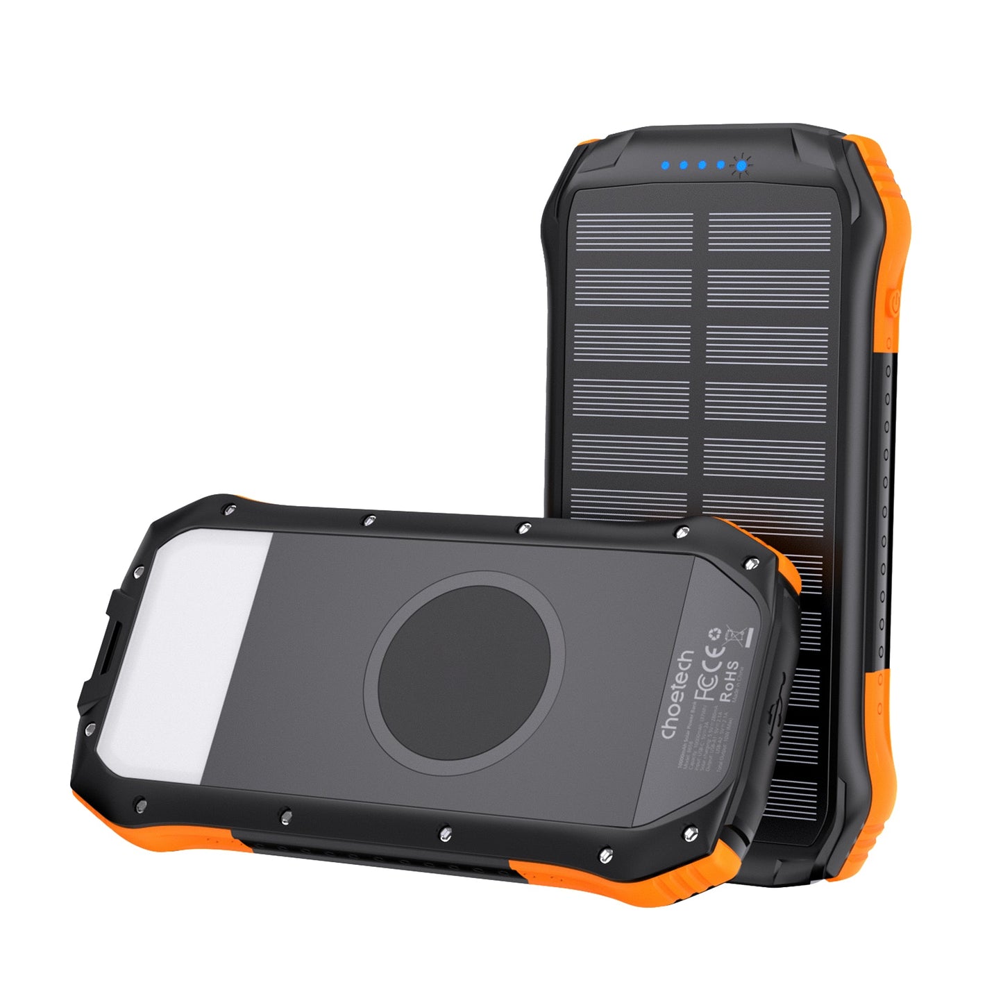 10000mAh Solar Power Bank – Portable Outdoor Charger