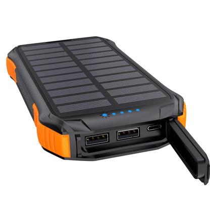 10000mAh Solar Power Bank – Portable Outdoor Charger