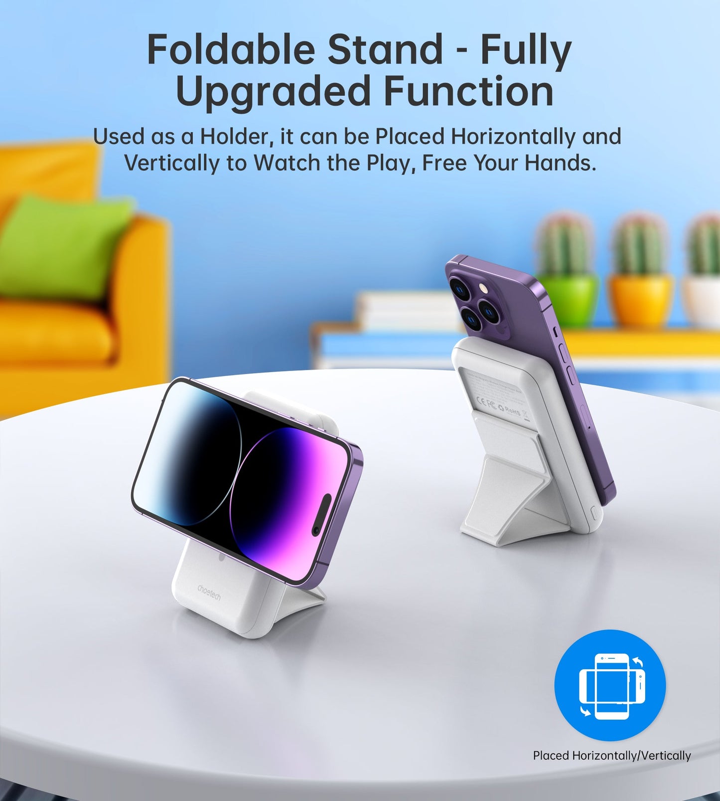 10000mAh Magnetic Wireless Charger – Portable Power Bank