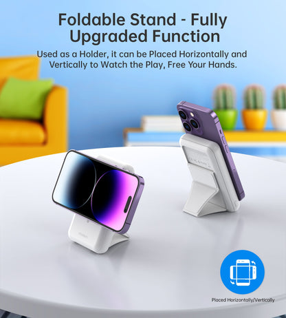 10000mAh Magnetic Wireless Charger – Portable Power Bank