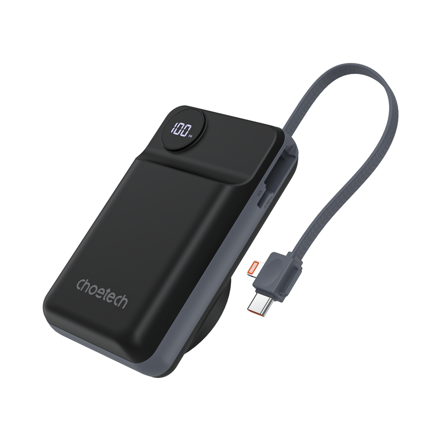 20000mAh Wireless Power Bank – 22.5W, USB-C, LED, for iPhone/Qi