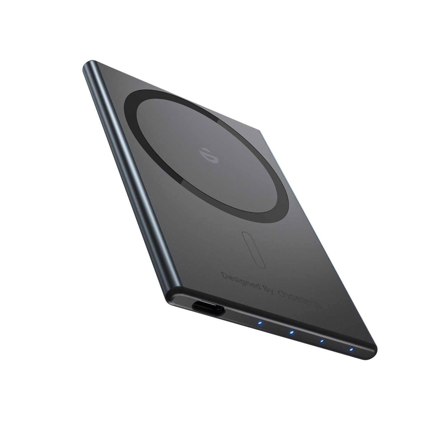 2000mAh Mag Wireless Bank – Slim 0.23in, USB-C, for iPhone/Qi