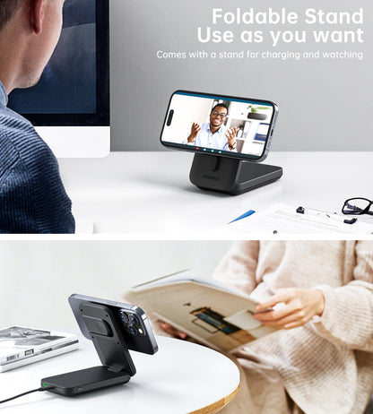 Qi2 Wireless Power Bank – 10000mAh, 15W Mag Charge