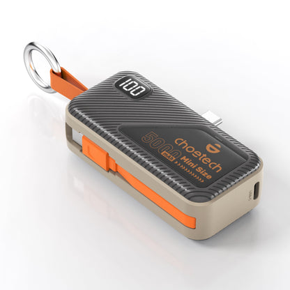 5000mAh Foldable USB-C Power Bank – Compact & Portable