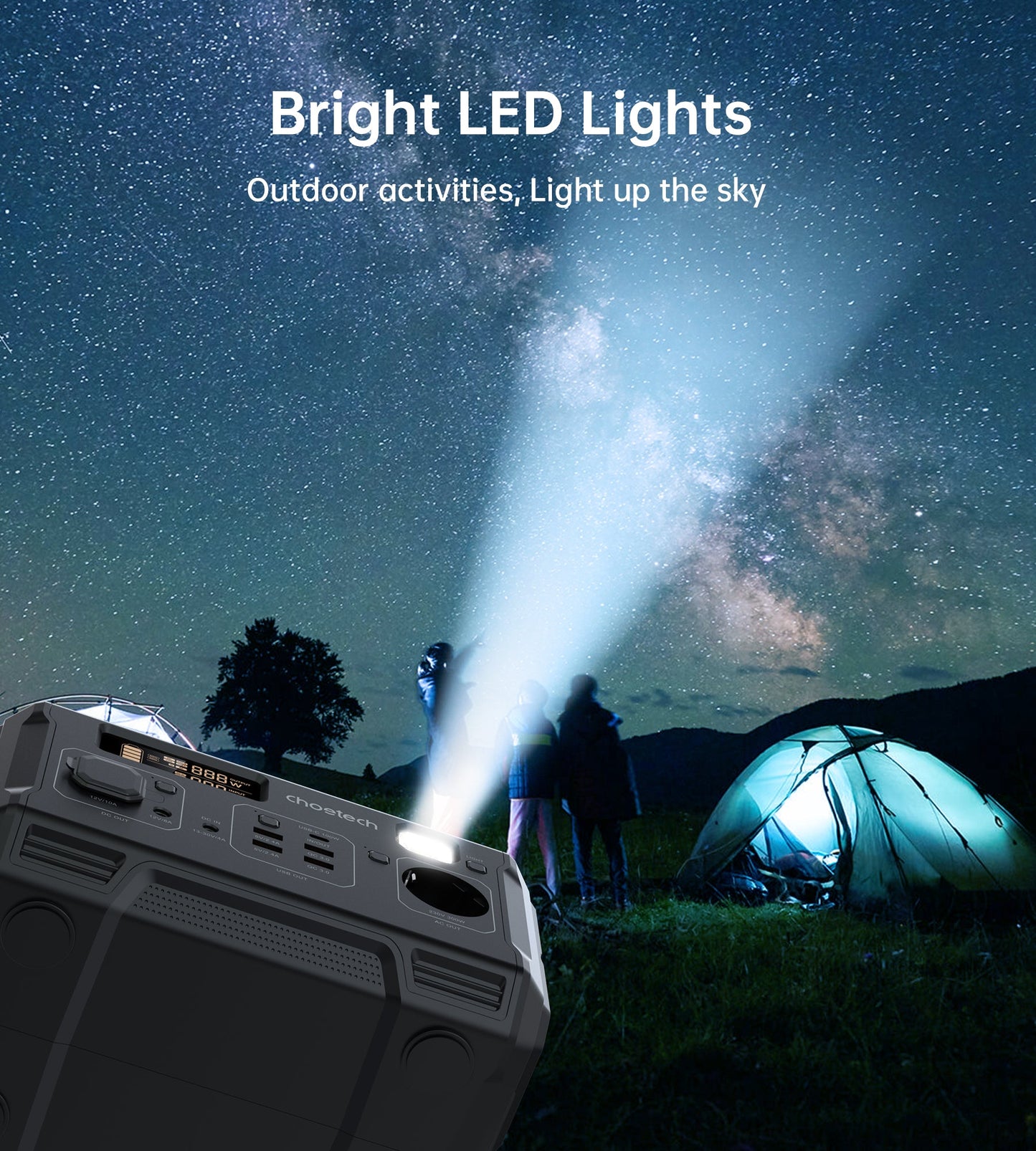 300W Portable Power Station – Outdoor Backup Battery Pack