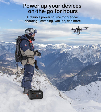 300W Portable Power Station – Outdoor Backup Battery Pack