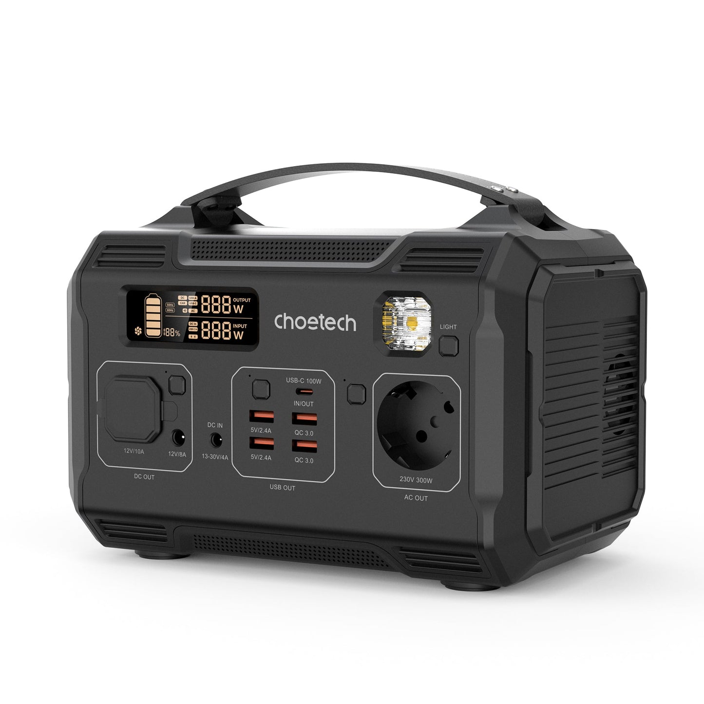300W Portable Power Station – Outdoor Backup Battery Pack
