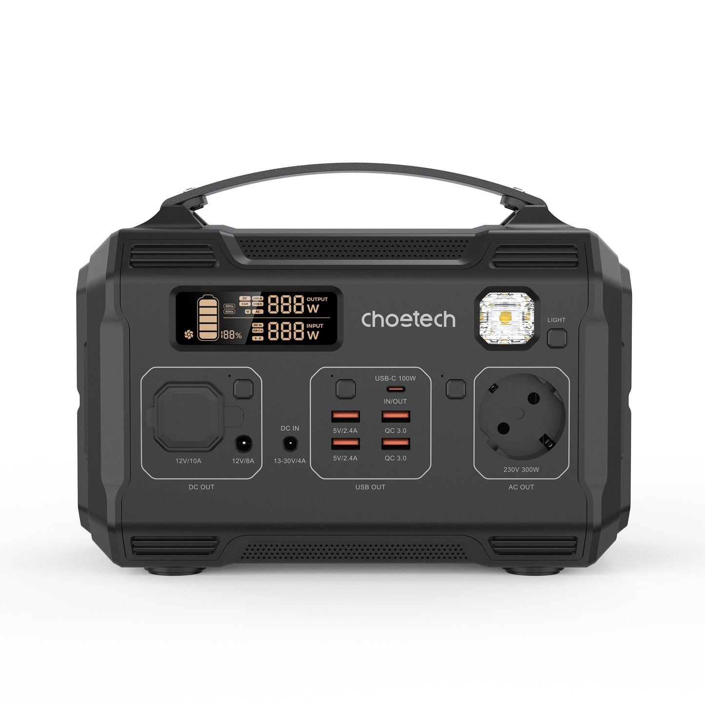 300W Portable Power Station – Outdoor Backup Battery Pack