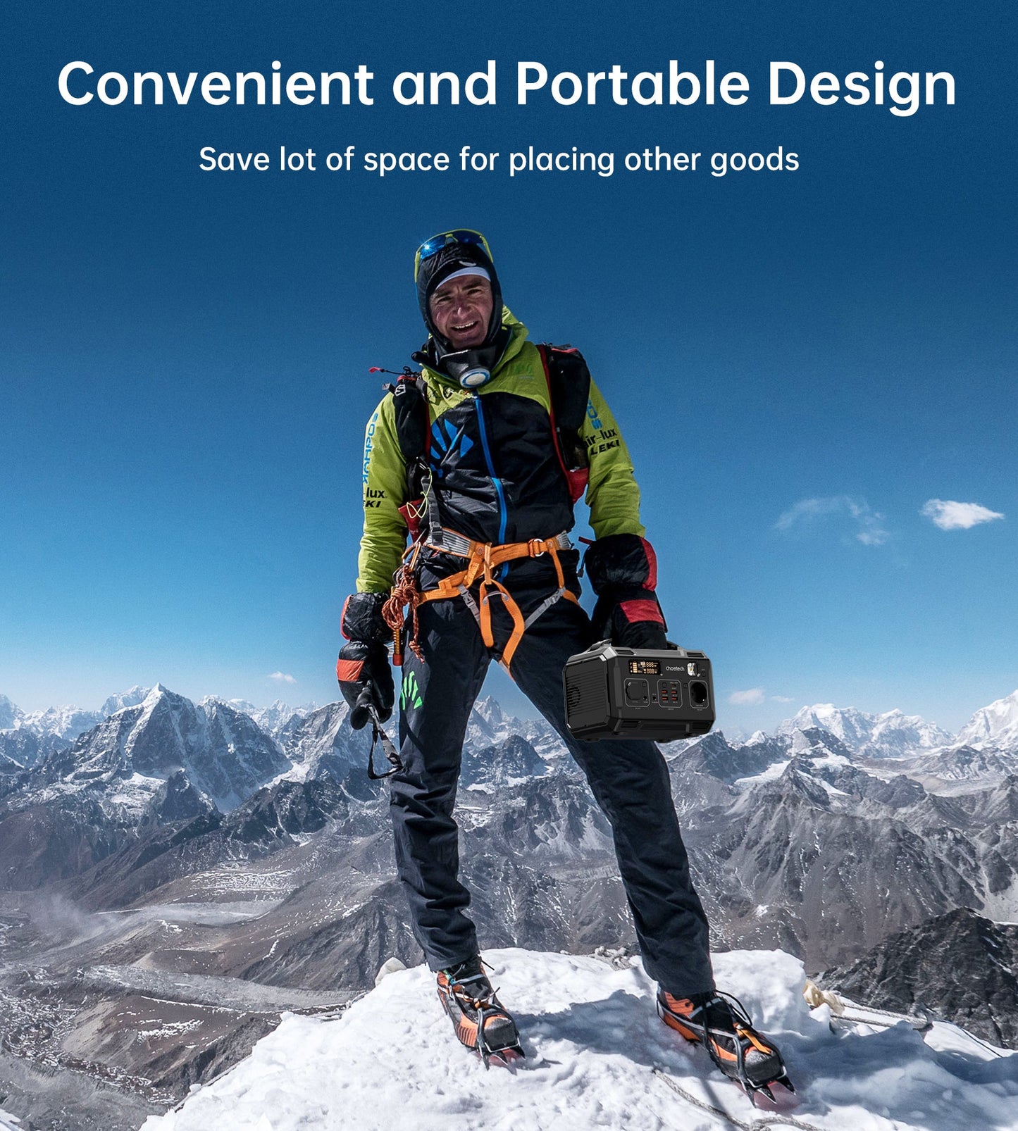 300W Portable Power Station – Outdoor Backup Battery Pack