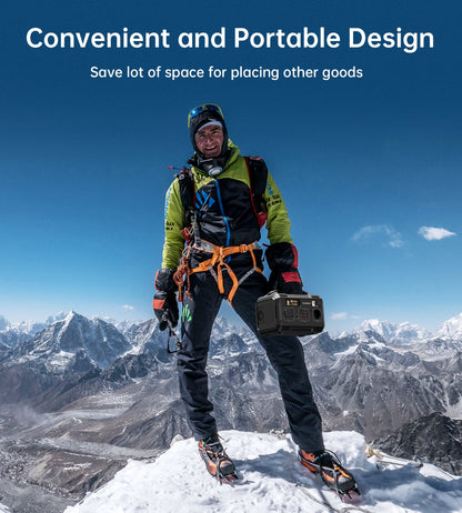 300W Portable Power Station – Outdoor Backup Battery Pack