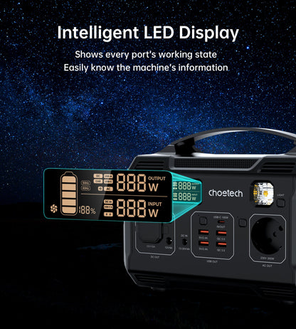 300W Portable Power Station – Outdoor Backup Battery Pack