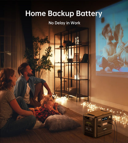 2400W Portable Power Station – 2048Wh LiFePO4, UPS