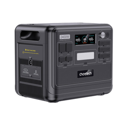 2400W Power Station – 2048Wh UPS with Bidirectional Charging