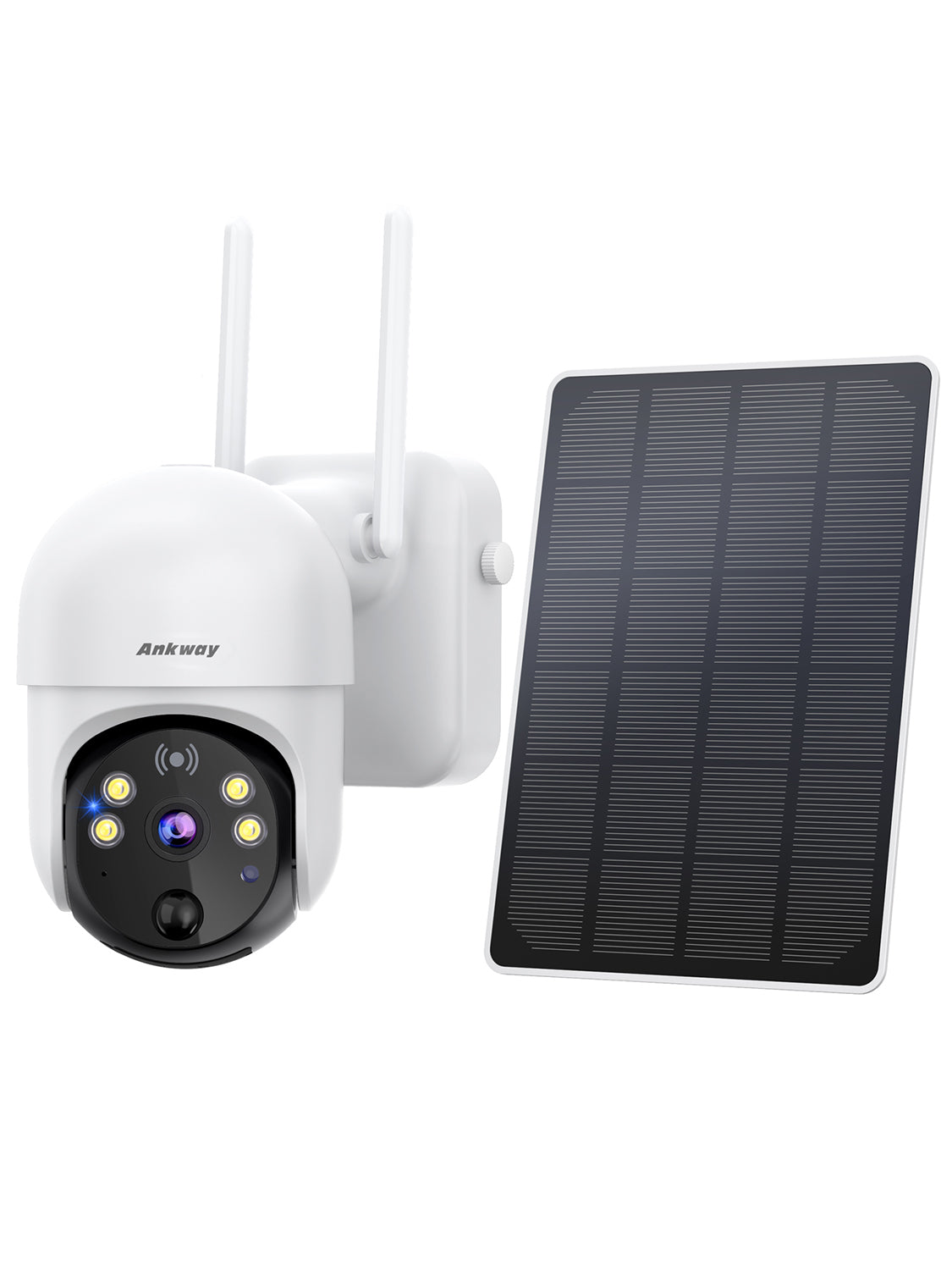 4G Solar PTZ Camera – 3MP/4MP, Motion Alert, Outdoor Use
