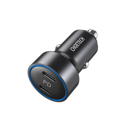 40W Car Charger – Dual USB-C PD3.0 Fast Charging