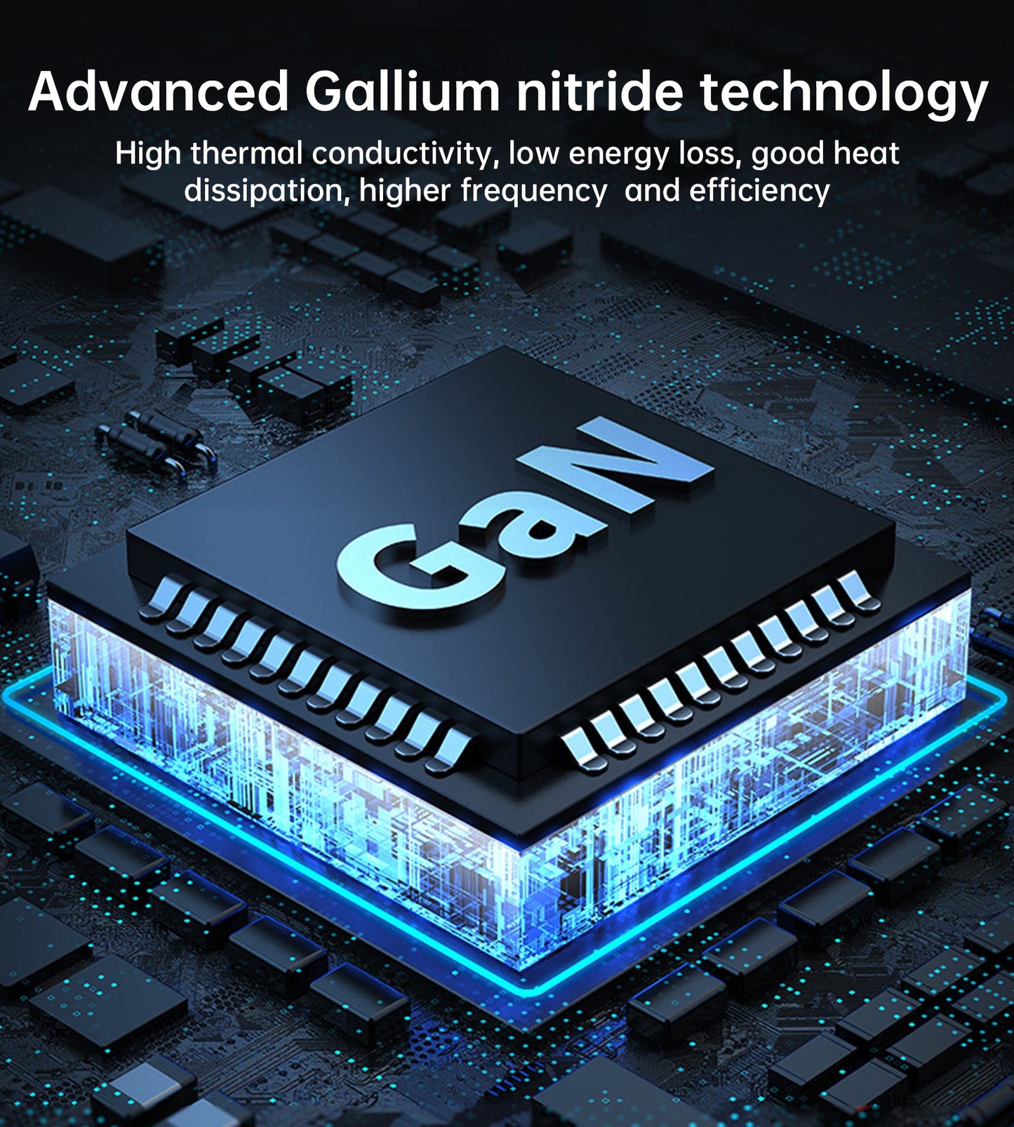 140W GaN Wall Charger – Dual USB-C + Dual USB-A Output