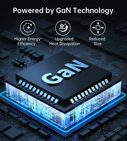 100W GaN Desktop Charger – 4-Port USB-C Power Adapter