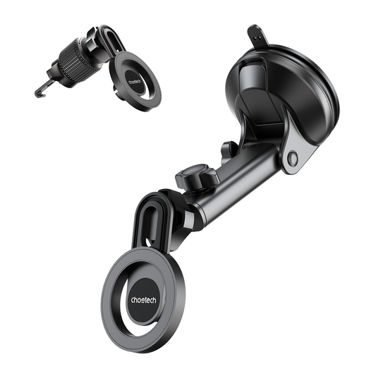 Magnetic Car Mount – 360° Rotation, Telescopic Arm, for SUVs