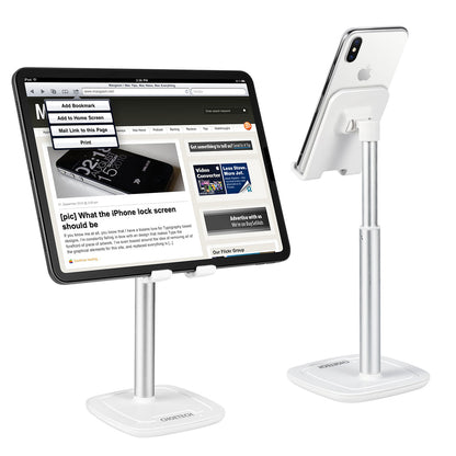 Adjustable Phone Stand – Height & Angle Desktop Holder